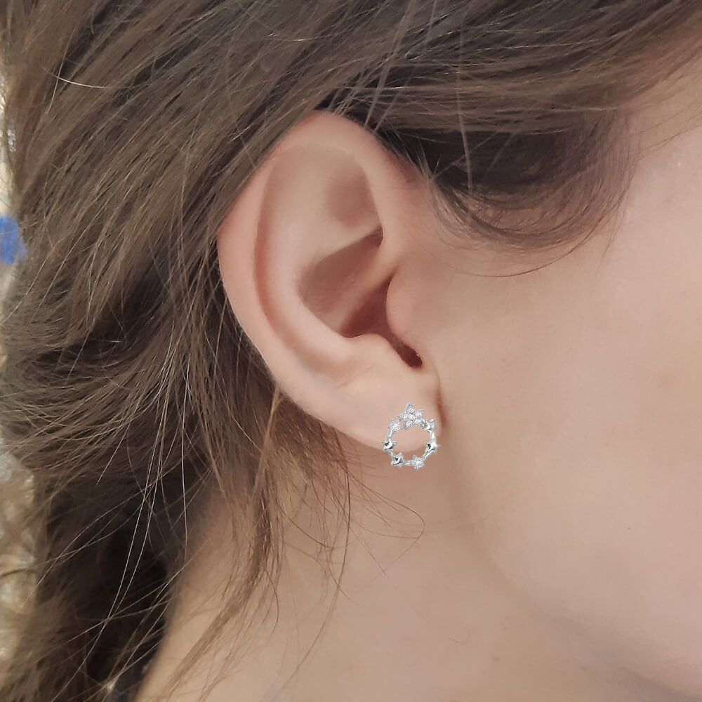 Plain Butterfly Stud Earrings – Stakora