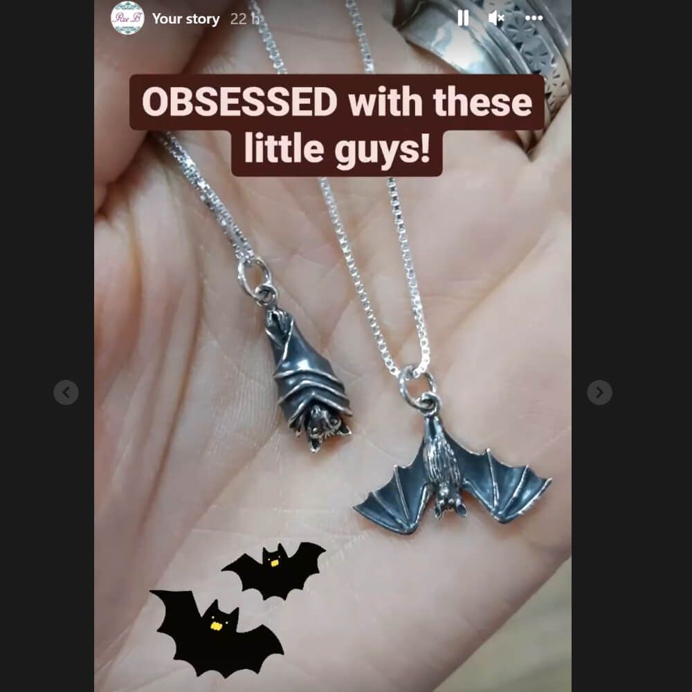 Flying Bat Necklace – Hot Spice Jewelry