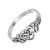 Lovely Sterling Silver Celtic Heart Ring (SR147)