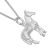 Sterling Silver horse pendant with a Sterling Silver Chain (NN370)