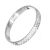 Elegant Sterling Silver Ring with Textured 3mm Band (SR164)
