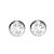 Beautiful Fashion Jewellery: Clear Crystal 5mm Stud Earrings  (M267)A)