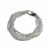 Beautiful Fashion Jewellery: Magnetic Multi-Strand Crystal Collar Bracelet in Silver Tone (M345)