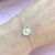Small 11mm Sterling Silver and Gold-Plated Daisy Pendant (N380)