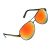 Eyelevel Dakota Sunglasses:  Aviator Sunnies with Black Frames and Yellow/Red Tinted Lenses (SU65)