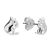 Sterling Silver: realistic rendition of a ravenouse squirrel in  Earring form (E424)s