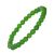 Green Jade Gemstone Beaded Stretch Style Bracelet (6mm Beads) (M661)R)
