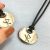 St Justin Handmade Jewellery: 63mm Pewter Celtic St Piran Cross Triscele Pendant on LONG 27