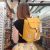 Lefrik Vegan Recycled Bags: Mustard Yellow Mini Scout Backpack (BG42)