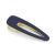 8cm Chunky Navy Blue Resin Hairclip (M401)A)