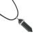 Beautiful Black Obsidian Crystal Point Pendant on Adjustable Cord (Colours Vary!) (M324)D)