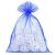 Great Size organza Gift/ Favour bags 12 x 15 cm - Dark Blue  (M4)DB
