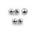 Surgical Steel Threaded 1.2mm x 3mm Balls (Pack of Five) (C126)A)