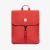 Lefrik Vegan Recycled Bags: RED Handy Mini Backpack and Metal Hook Fastening (BG41)Bl