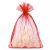 Great Size organza Gift/ Favour bags 12 x 15 cm - Red (M4)Red