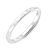 Simple Sterling Silver Thin 2mm Hammered Ring (SR160)