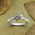 Cute and Quirky Sterling Silver Snail Ring (SR89)