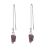 HANDMADE Sterling Silver Pink Rhodolite Gem Earrings (Sizes and Shapes Vary) (E665