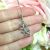 NEW Sterling Silver Jewellery: Marcasite Embellished Leafy Branch Pendant (11mm x 31mm incl Bale) (N106)