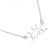 Contemporary Sterling Silver Jewellery: Beautiful Sunrise and Ocean Waves Design Necklace (16