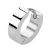 Steel Cartilage Jewellery: Chunky Steel Huggie Helix Clicker Ring (C49)B)