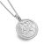 xxxm Last One! Lovely Sterling Silver Jewellery: 16mm Diameter St Christopher Charm Pendant (N185)