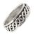 Sterling Silver Jewellery: Unisex Celtic Ring with Sailor's Knot Spinning Band