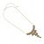 SALE Fashion Jewellery: Delicate Brown Tone Necklace (S159)