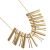 Gold Bar Design Necklace