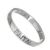 Simple Sterling Silver Jewellery: 'Faith' Affirmations Band Ring