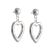Statement Fashion Jewellery: Hammered Semi-Sphere and Chunky Heart Stud Drops (