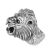 Unisex Sterling Silver Jewellery: Chunky Oxidised Lion Head Ring (SR130)
