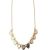 SALE Fashion Jewellery: Silver and Gold Small Heart Necklace (S66)