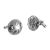 Stainless Steel Jewellery Collection: Layered Wheel Design Cufflinks (U60)