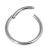 1.2mm Gauge Titanium Hinged Segment Clicker Ring  (1.2mm x 8/10/11/12/14mm) (C72)