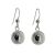 Simple Sterling Silver Jewellery: Basic Sphere Drop Earrings