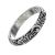 Sterling Silver Jewellery: Beautiful Band Ring with Intricate Celtic Inspired Detail 