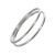 Sterling Silver Jewellery: Simple Double Thin Band Design Ring