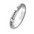  Sterling Silver Stacking Ring With Repeated 