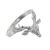 Sterling Silver Jewellery: Cute and Quirky Stag Design Ring with Oxidised Finish