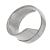 SALE Sterling Silver Jewellery: 11mm Tall Elegant Curving Ring (SL238)