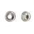 Sterling Silver Jewellery: Cloudy Light Chrome Crystal 3.5mm Round Stud Earrings Featuring Swarovski Elements (e32)7