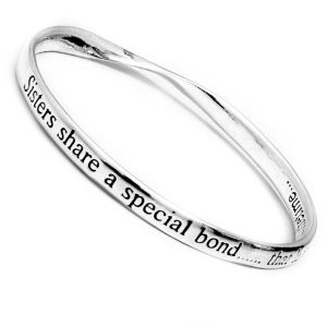 sisters share a special bond silver quote jewellery