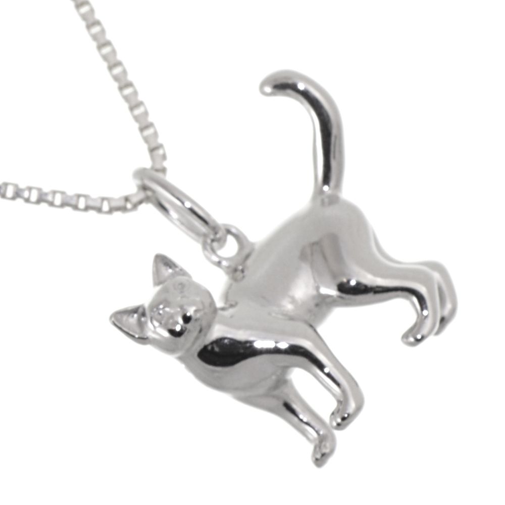 Lucky Cat Charm Necklace – Honeycat Jewelry